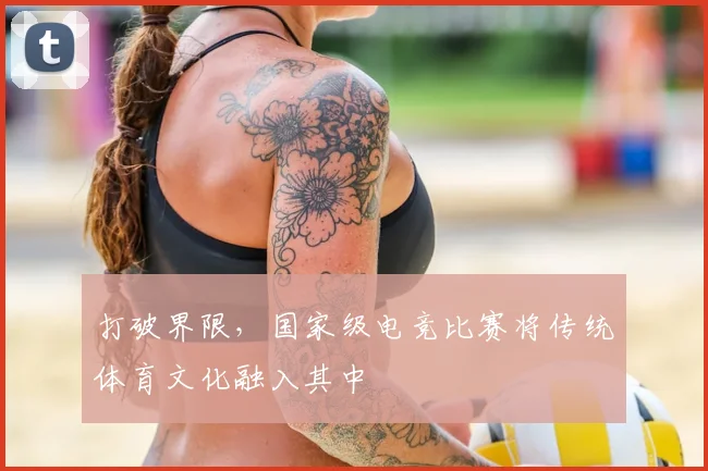 打破界限,国家级电竞比赛将传统体育文化融入其中